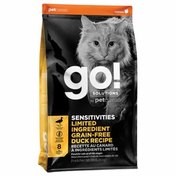 [10093318] DMB - GO CAT LID GRAIN FREE SENSITIVITIES DUCK 8LB