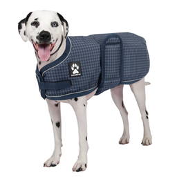 [10093440] SHEDROW K9 EXPEDITION DOG COAT DRESS BLUE HOUNDSTOOTH XS