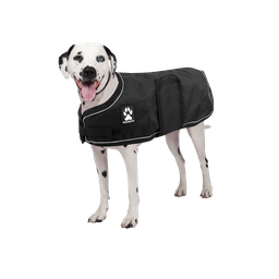 [10093466] SHEDROW K9 HARBOUR 2.0 RAIN COAT BLACK MS