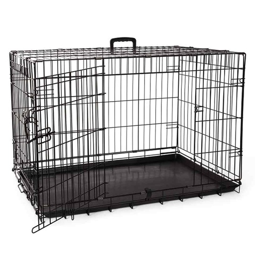 [10093584] BUD'Z DELUXE CRATE FOLDABLE DOUBLE DOOR 36IN
