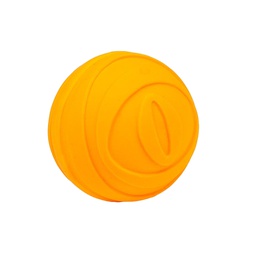 [10093596] BUD'Z LATEX SQUEAKER BALL ORANGE