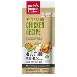 [10094136] THE HONEST KITCHEN DOG WHOLE GRAIN DEHYDRATED CHICKEN RECIPE 1.5OZ