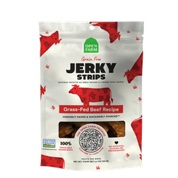 [10094144] OPEN FARM DOG GF JERKY STRIPS BEEF 5.6OZ