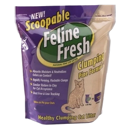 [10094714] FELINE FRESH CLUMPING PINE CAT LITTER 17LB