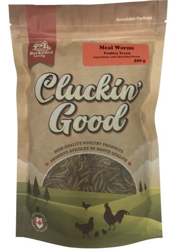 [10094940] CLUCKIN' GOOD MEALWORMS 750G