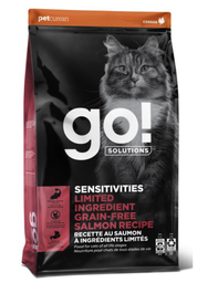 [10095222] DMB - GO CAT SENSITIVITIES LID GRAIN FREE SALMON 3LB