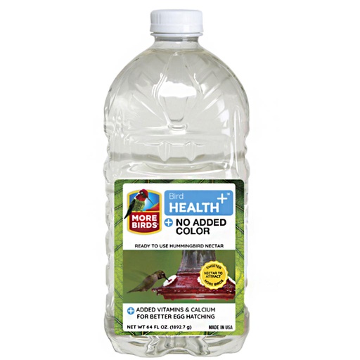 [10096884] MORE BIRDS HUMMINGBIRD NECTAR RTU CLEAR 64OZ