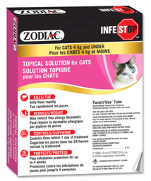 [10096888] ZODIAC CAT INFESTOP UNDER 4KG