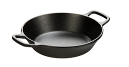 [10101582] LODGE DUAL HANDLE CAST IRON SKILLET 10.25&quot; BLACK