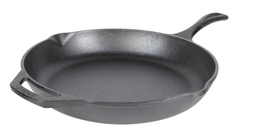 [10101596] LODGE CHEF COLLECTION CAST IRON SKILLET 8&quot; BLACK