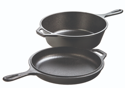 [10101598] LODGE CAST IRON COMBO COOKER 3.2QT BLACK