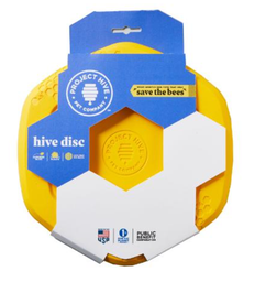 [10104744] HIVE DOG DISC TOY YELLOW