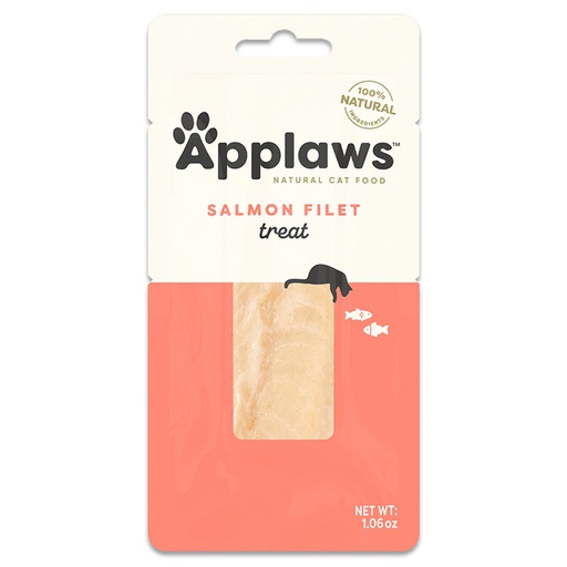 [10105526] APPLAWS CAT SALMON FILLET TREAT 30G