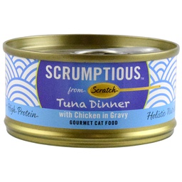 [10105720] SCRUMPTIOUS FROM SCRATCH CAT RED MEAT TUNA &amp; CHICKEN 79G