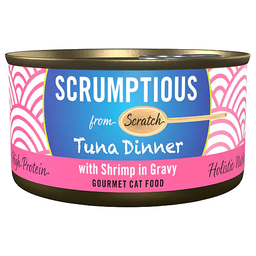 [10105724] SCRUMPTIOUS FROM SCRATCH CAT RED MEAT TUNA &amp; SHRIMP 79G