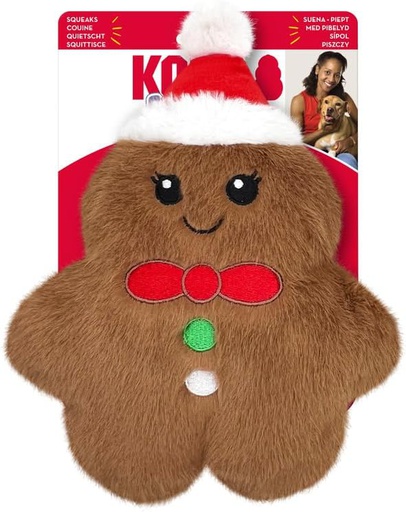 [10113116] KONG DOG HOLIDAY SNUZZLES GINGERBREAD MINI XMAS 2025