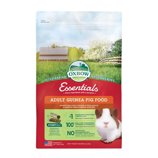 [10144142] OXBOW ESSENTIALS ADULT GUINEA PIG 5LB
