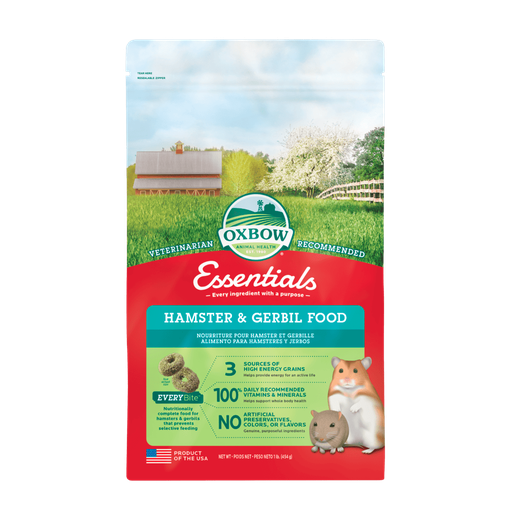 [10144146] OXBOW ESSENTIALS HAMSTER & GERBIL 1LB