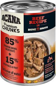 [10144792] ACANA DOG PREMIUM PATE BEEF 363g (12.8OZ)