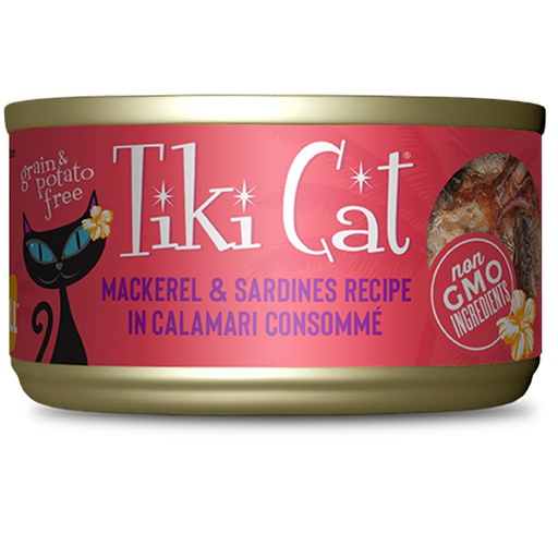 [10002148] TIKI CAT MAKAHA LUAU MACKEREL & SARDINE 2.8OZ