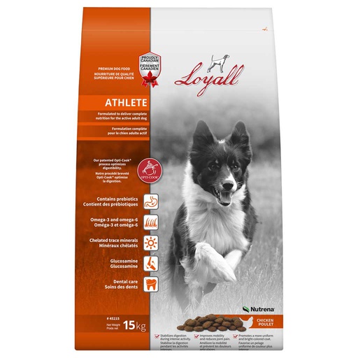 [10002836] LOYALL DOG ATHLETE 26/19 15KG