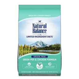 [10003104] DR - NATURAL BALANCE CAT GF PEA/CHICKEN 5LB