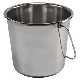 [10010634] ADVANCE HEAVY STAINLESS STEEL BUCKET 6QT