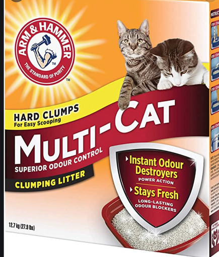 [10013478] ARM & HAMMER MULTICAT LITTER 12.7KG