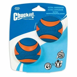 [10015700] CHUCKIT ULTRA SQUEAKER BALL MED