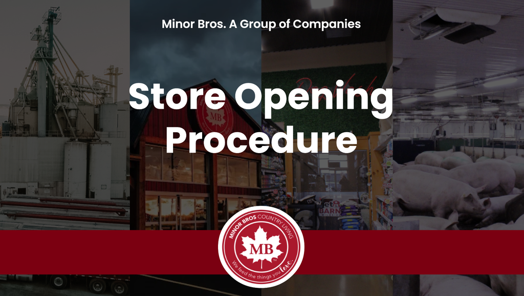 2026 MBCL Store Opening Procedure