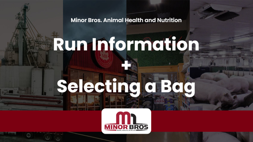 2026 Run Information + Selecting a Bag