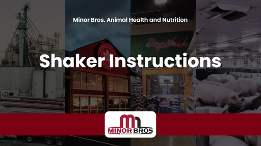 2026 Shaker Instruction