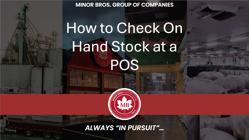 2026 How to Check On Hand Stock at POS