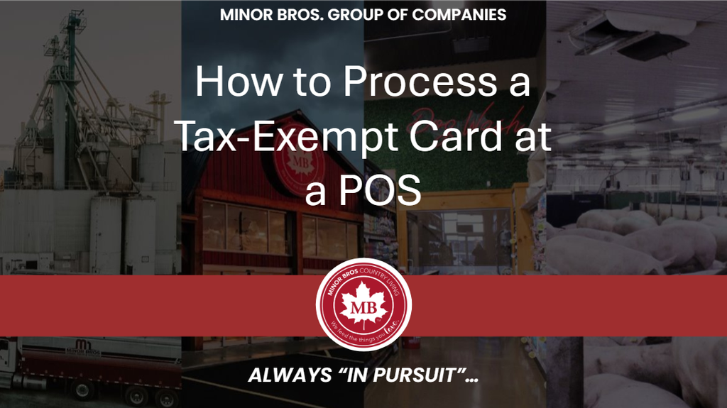 2026 How to Process a Tax Exempt Card at a POS