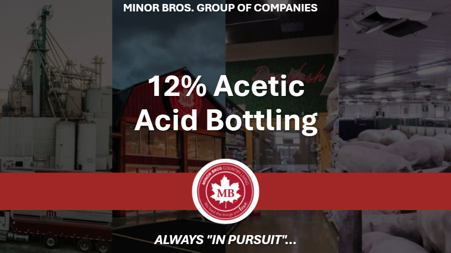 2026 12% Acetic Acid Bottling Process