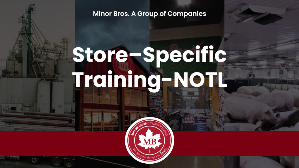 2026 Store Specific Training - NOTL