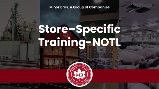 2026 Store Specific Training - NOTL