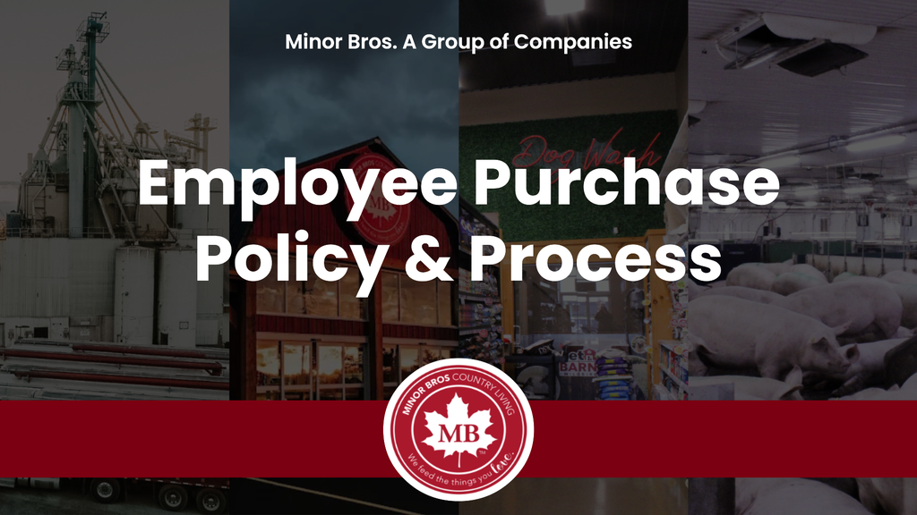 2026 MBCL Employee Purchase Policy and Process